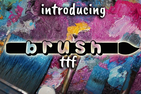 폰트 Brush