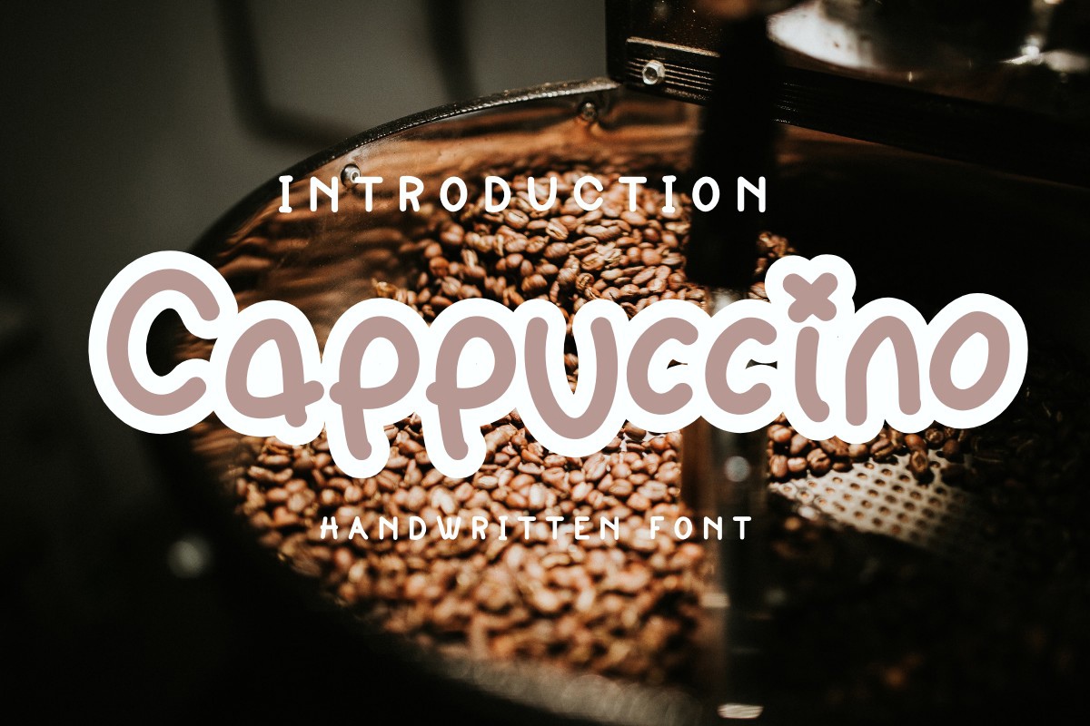폰트 Cappuccino