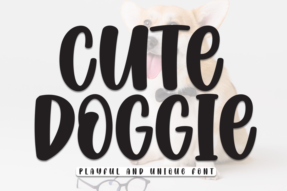 폰트 Cute Doggie