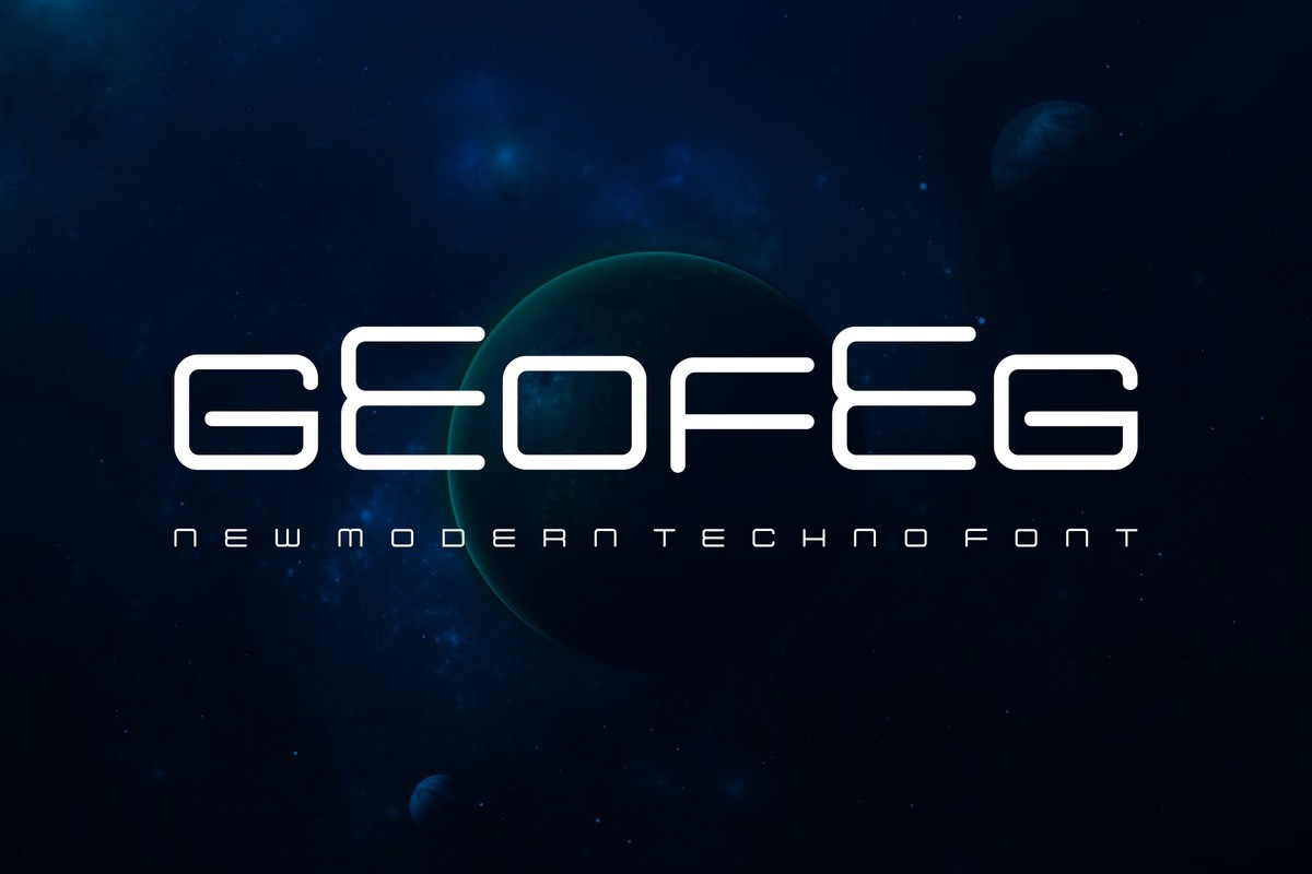 폰트 Geofeg