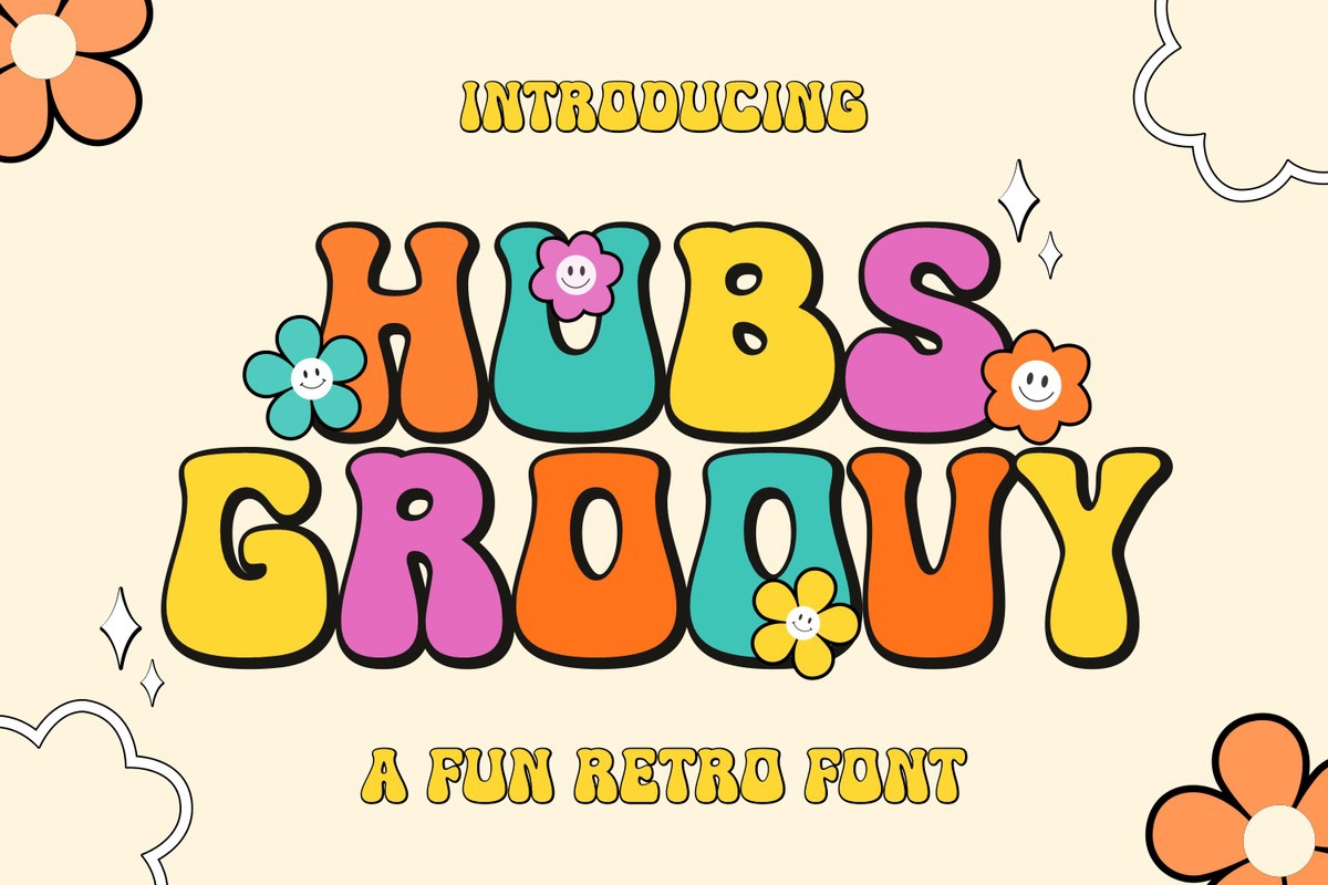 폰트 Hubs Groovy
