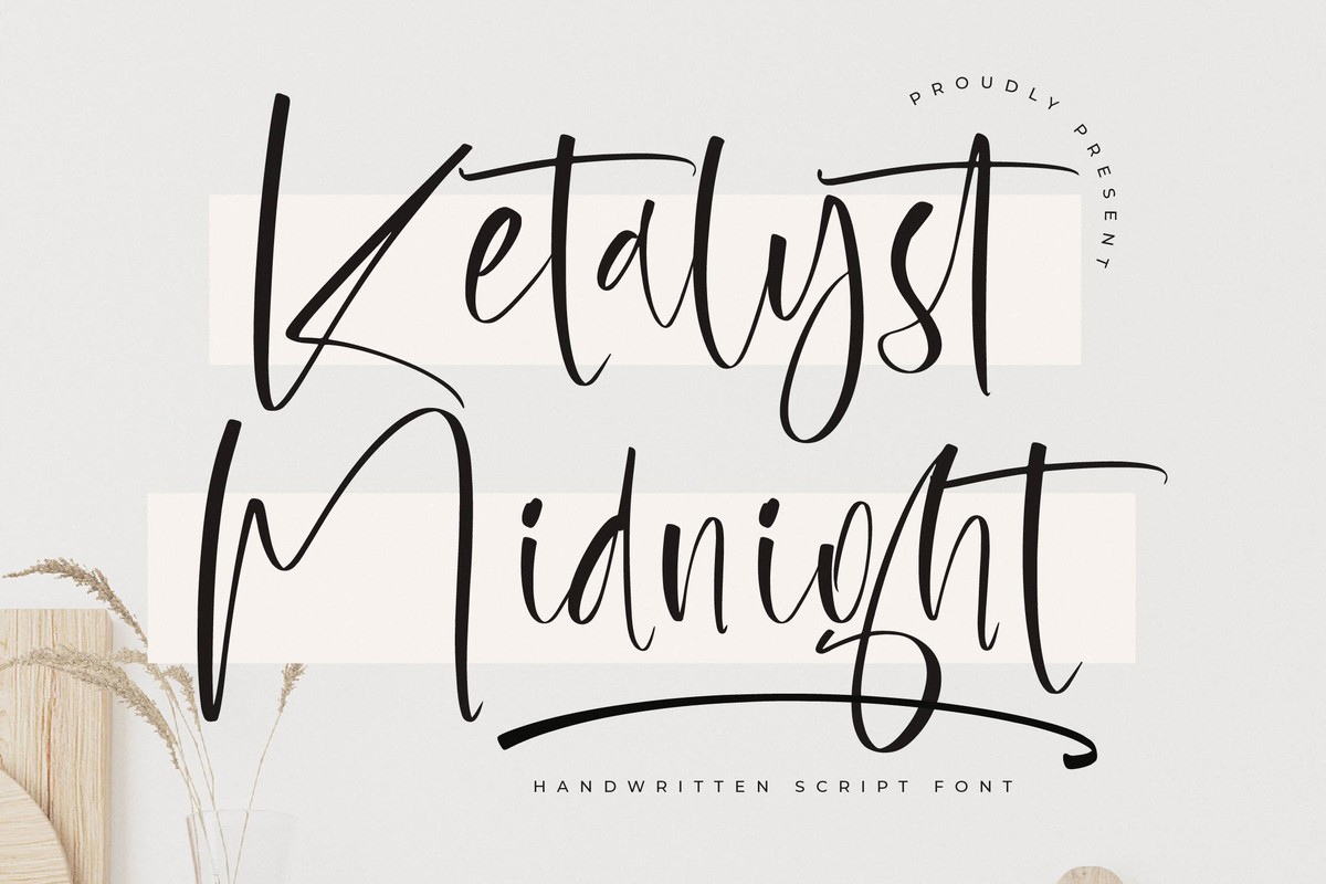 폰트 Ketalyst Midnight
