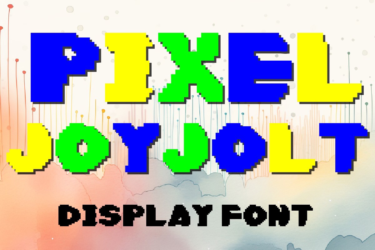 폰트 Pixel Joyjolt