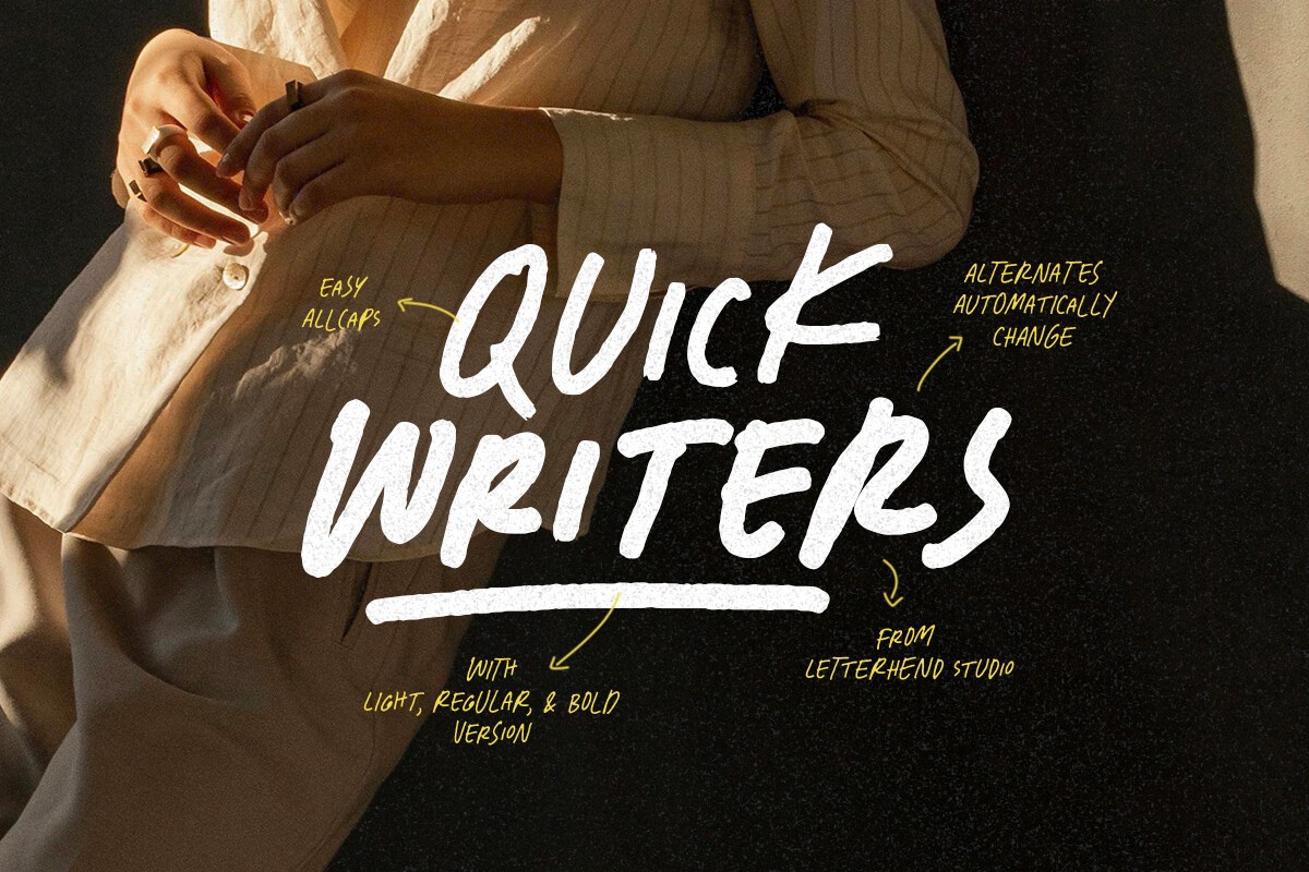 폰트 Quick Writers
