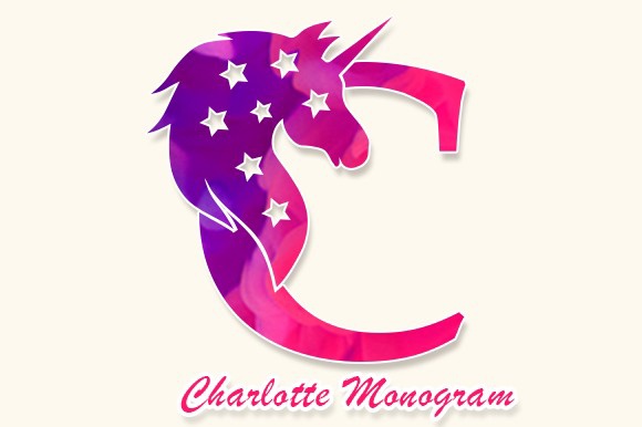 폰트 Charlotte Monogram