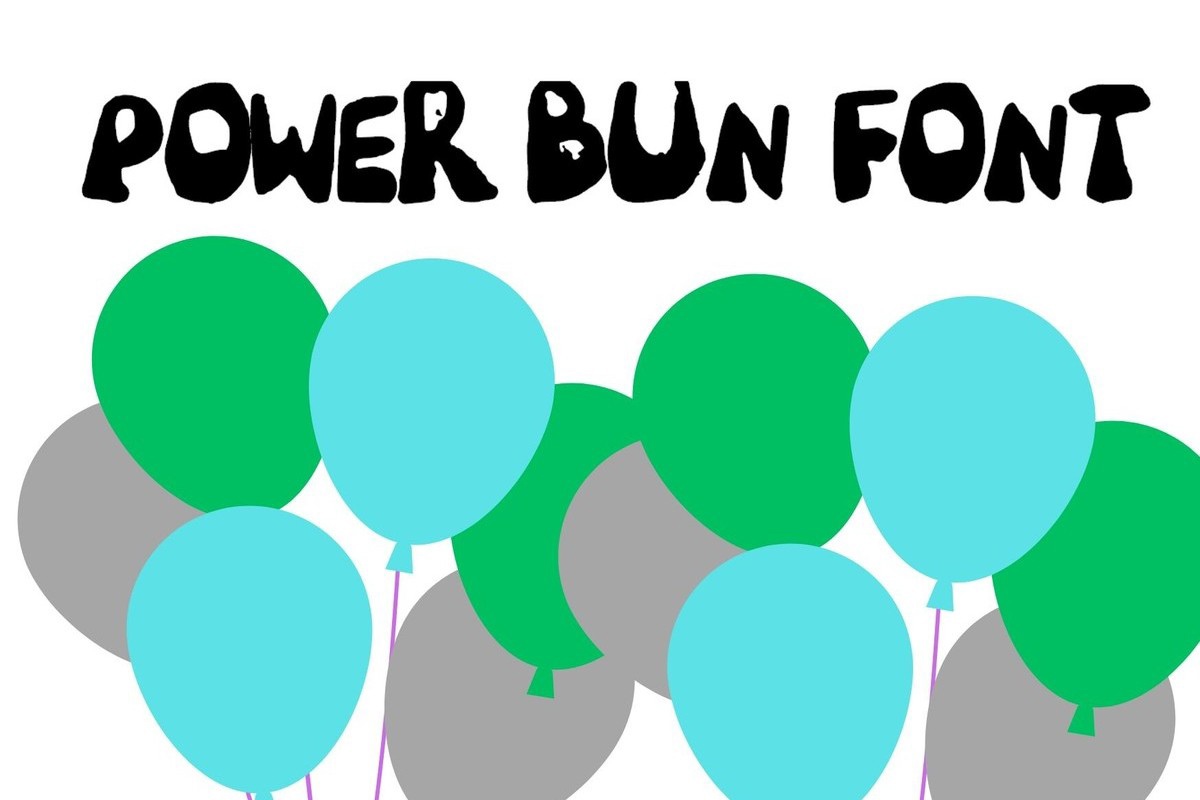 폰트 Power Bun
