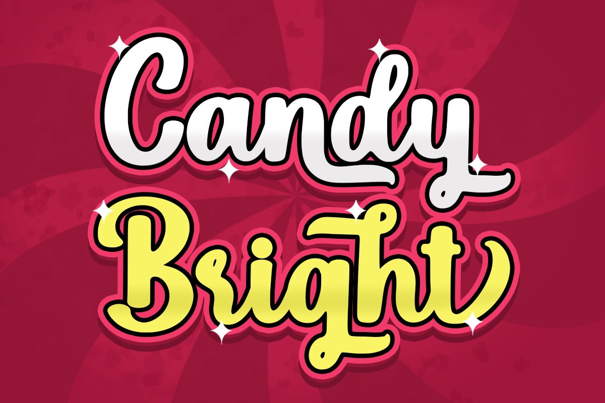 폰트 Candy Bright