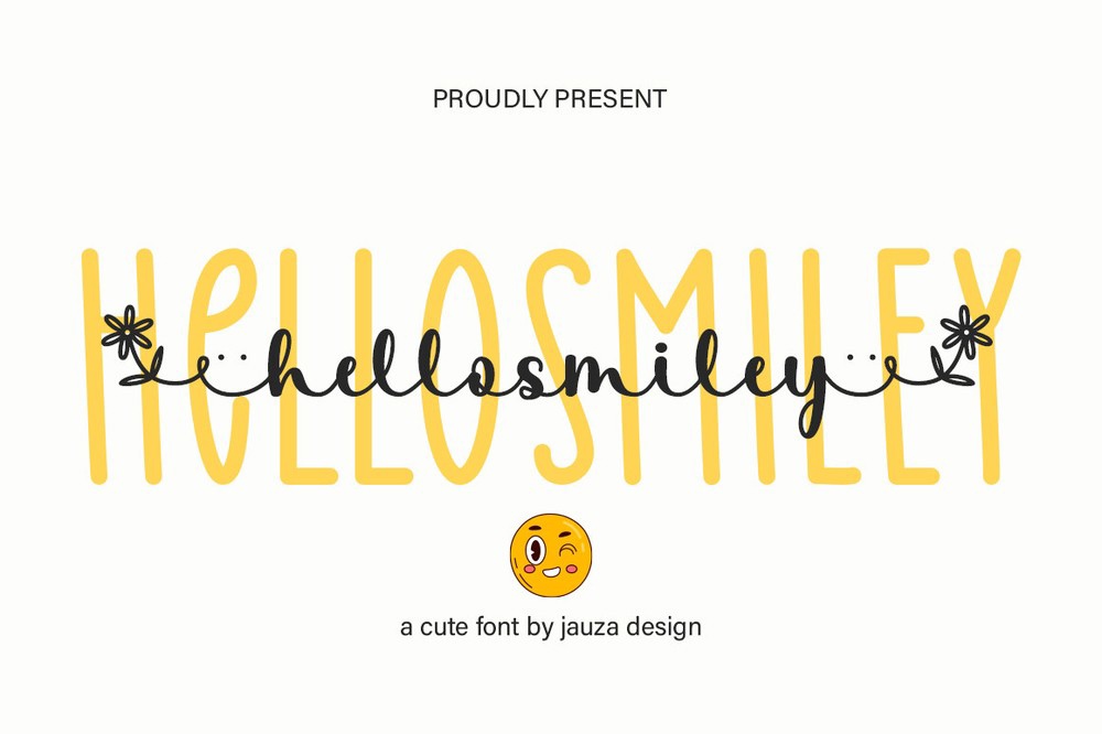 폰트 Hello Smiley