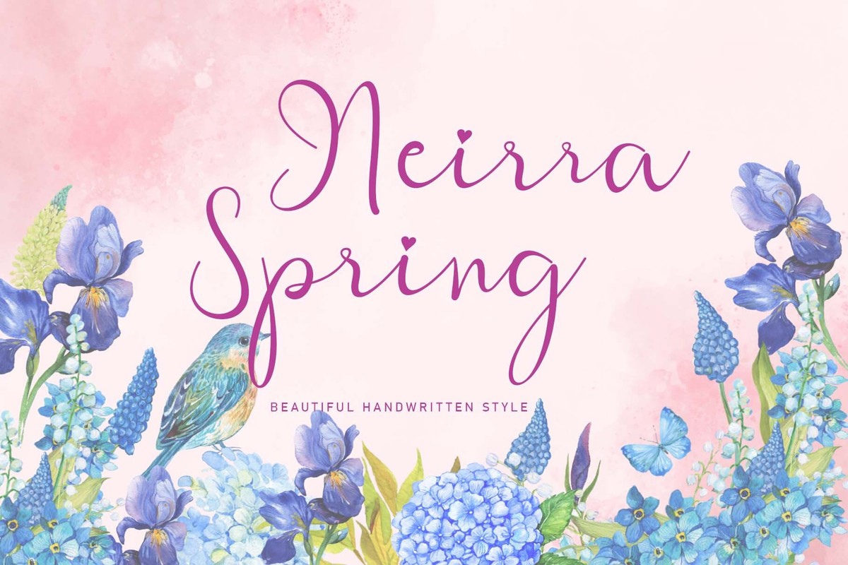 폰트 Neirra Spring