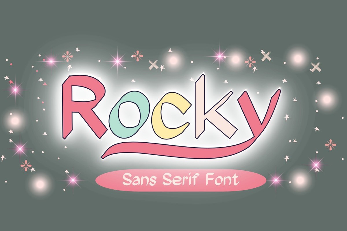 폰트 Rocky