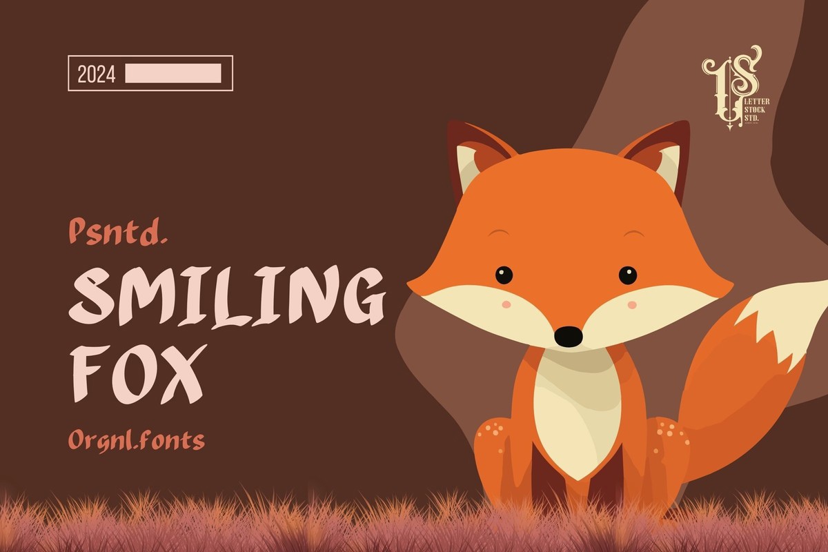 폰트 Smiling Fox
