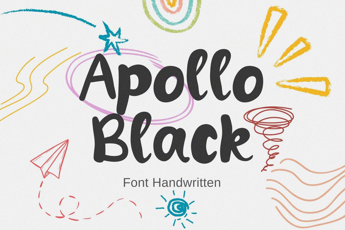 폰트 Apollo Black
