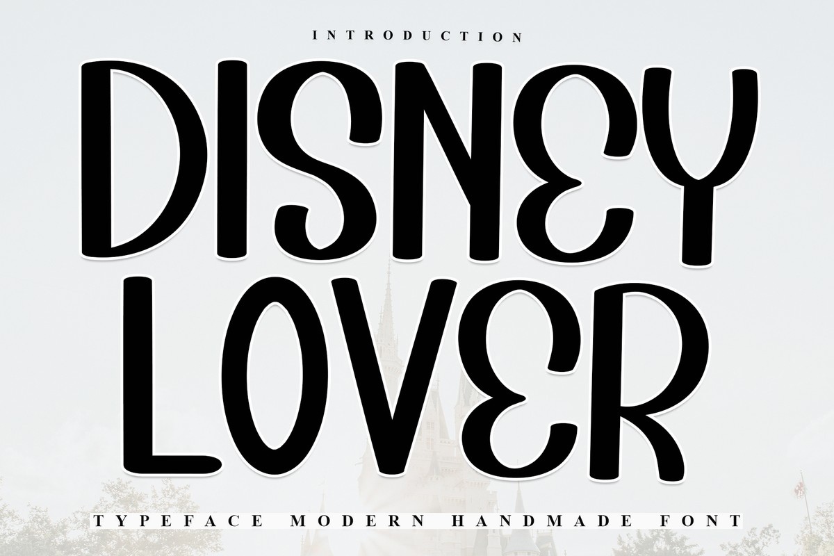 폰트 Disney Lover