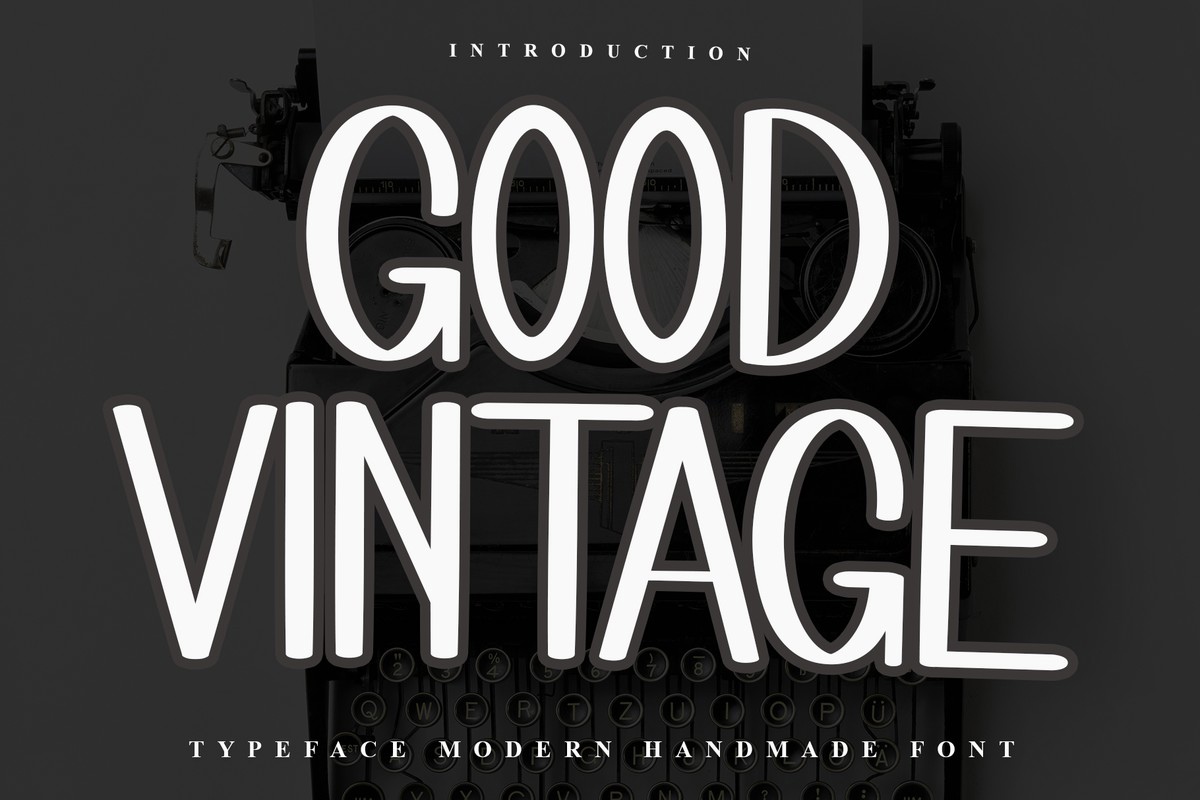 폰트 Good Vintage