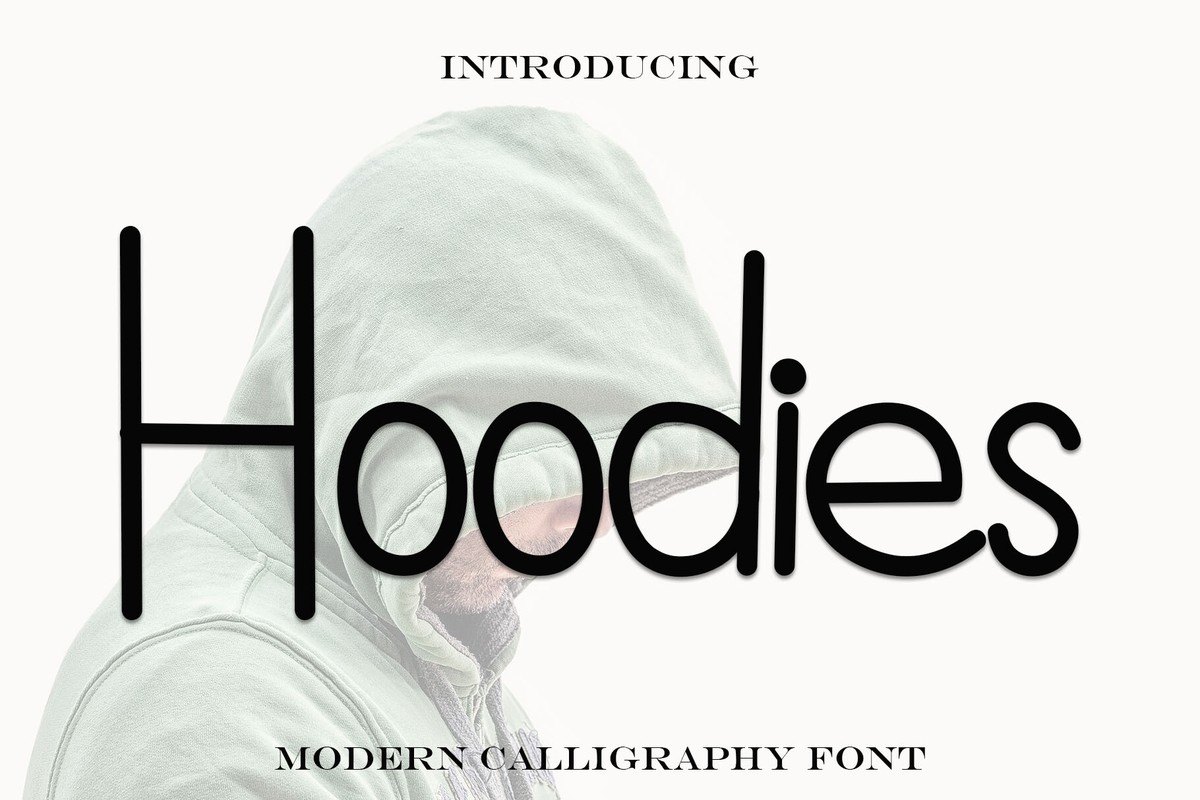 폰트 Hoodies