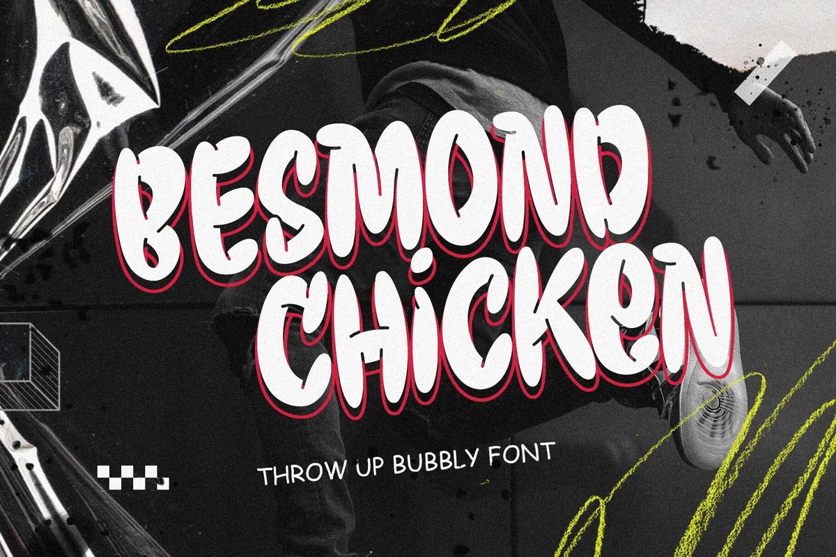 폰트 Besmond Chicken