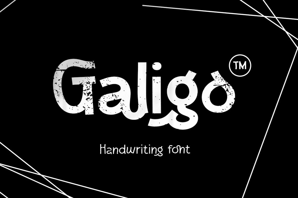 폰트 Galigo