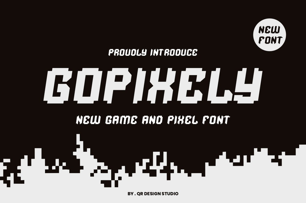 폰트 Gopixely
