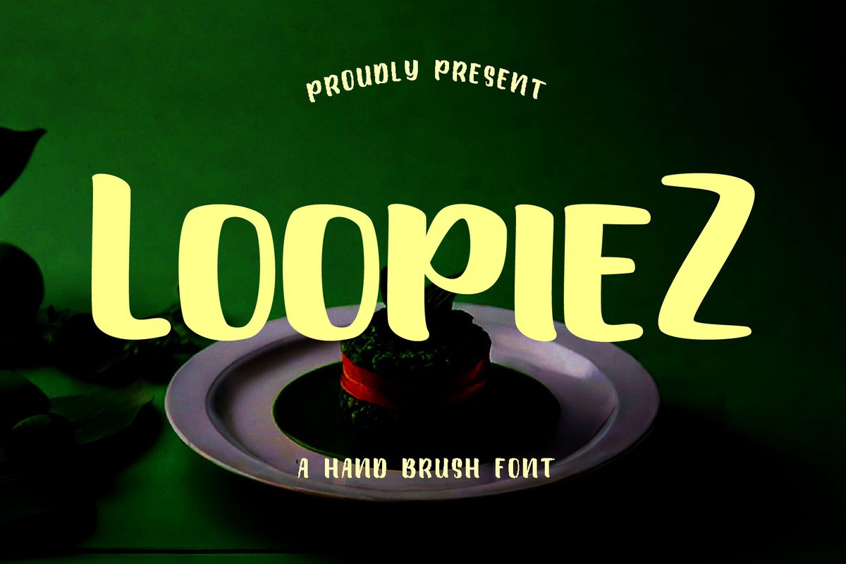 폰트 Loopiez