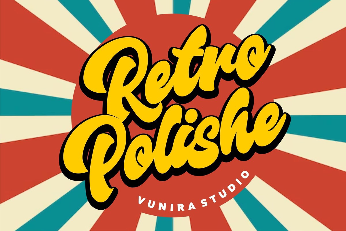폰트 Retro Polishe