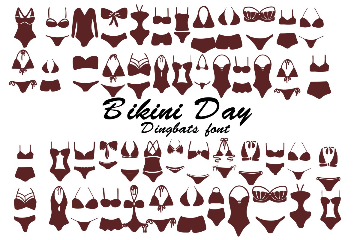 폰트 Bikini Day