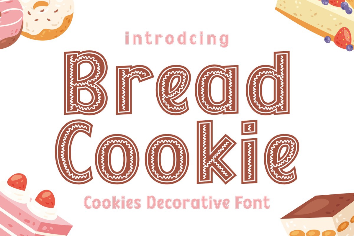 폰트 Bread Cookie