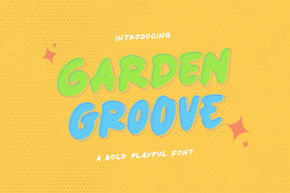 폰트 Garden Groove