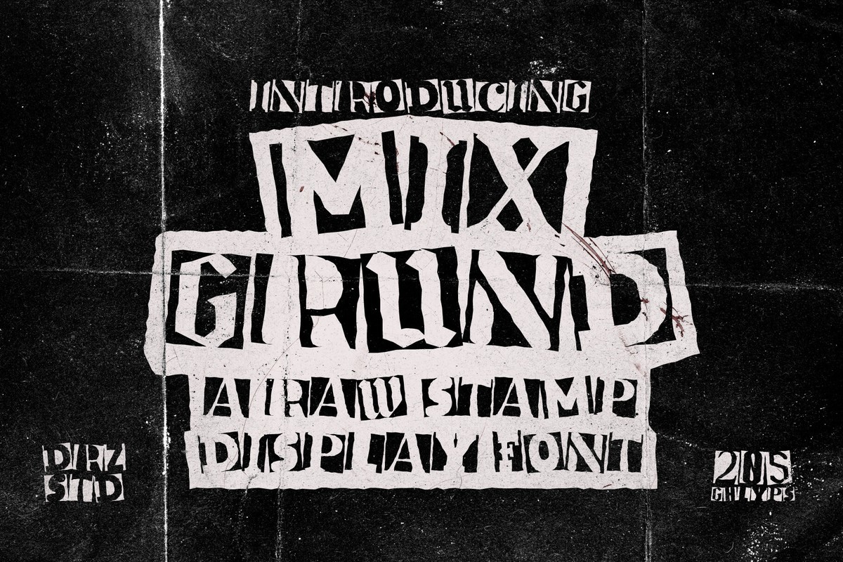 폰트 Mixgrund