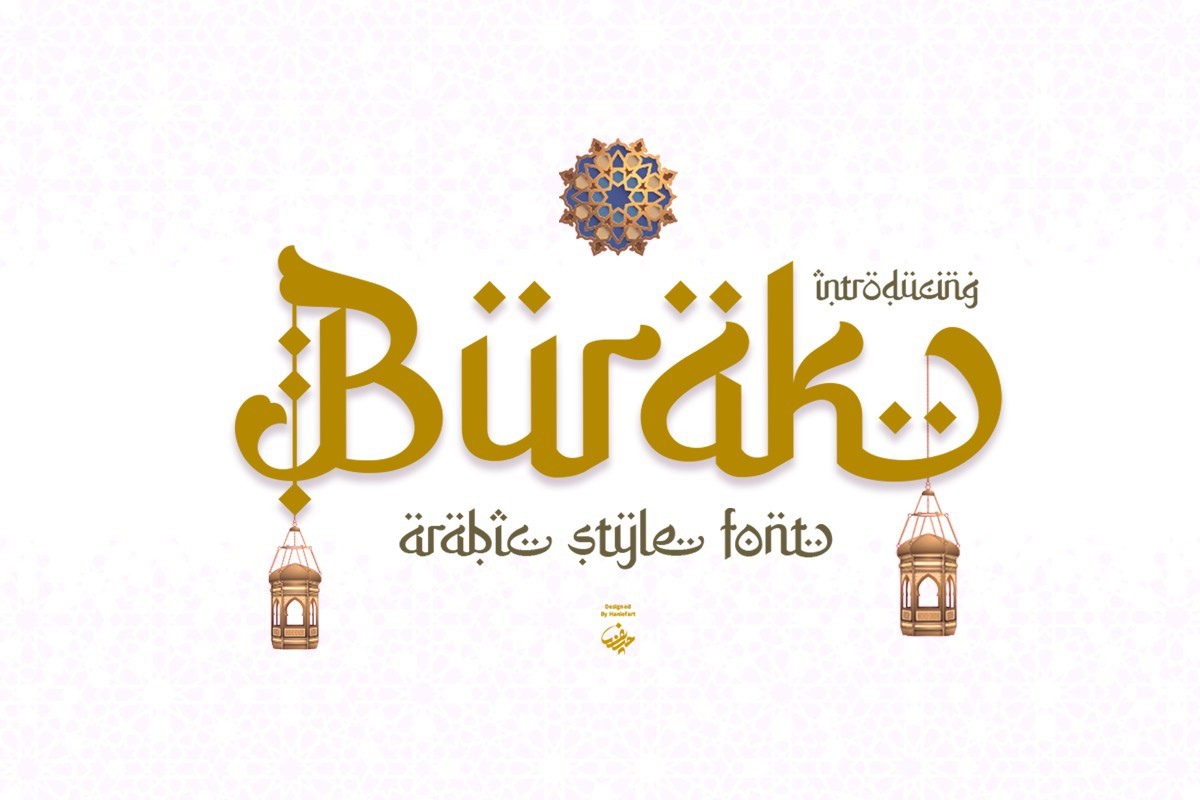 폰트 Burak