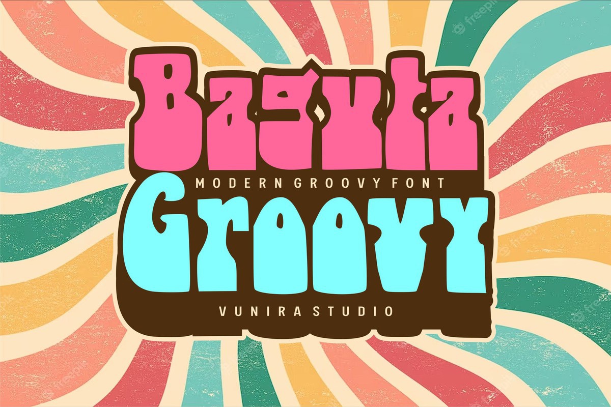 폰트 Baguta Groovy