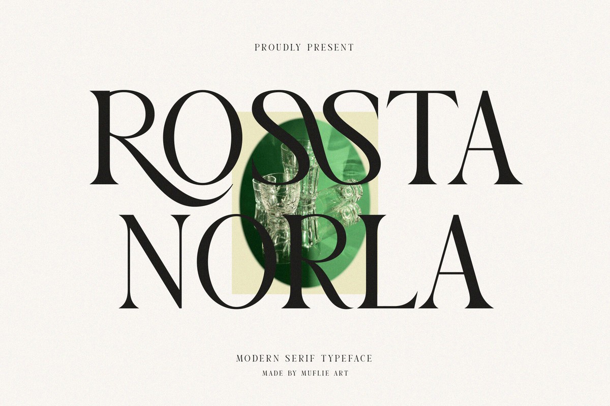폰트 Rossta Norla