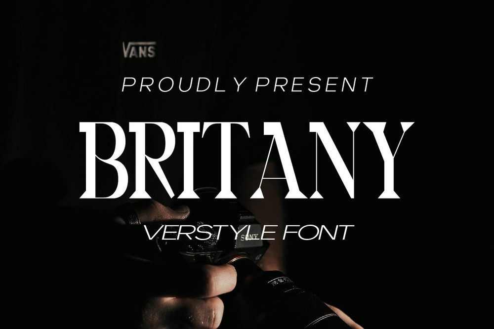 폰트 Britany