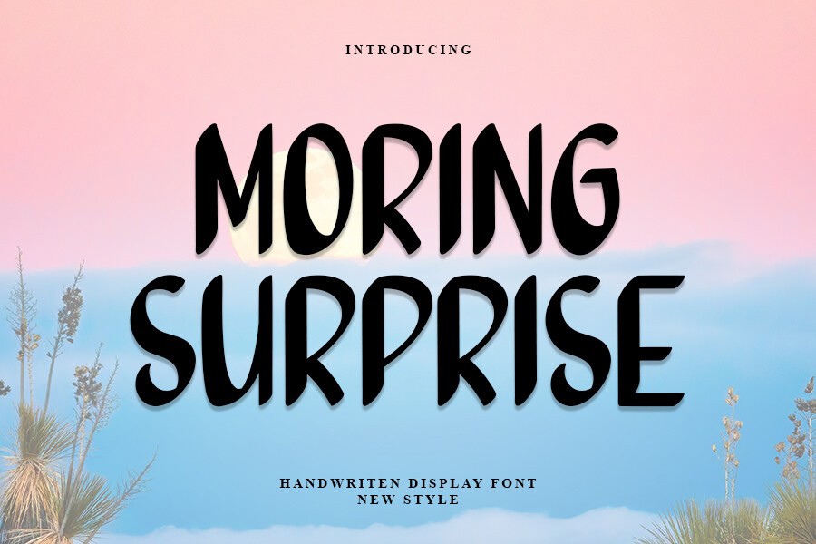 폰트 Morning Surprise
