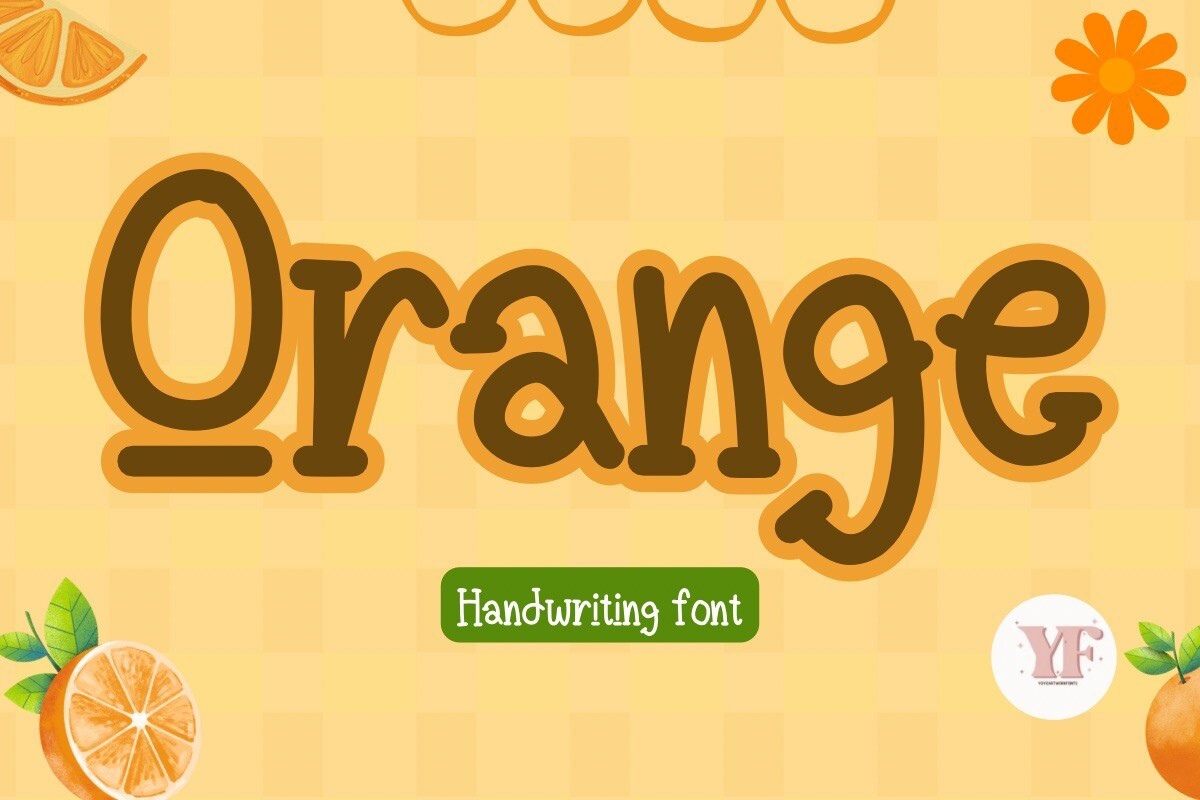 폰트 Orange
