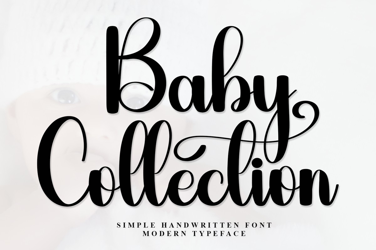 폰트 Baby Collection