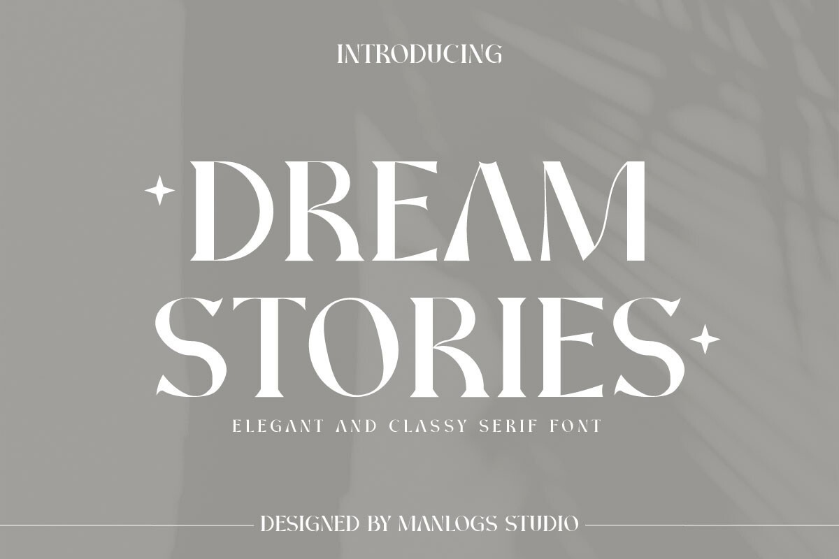 폰트 Dream Stories