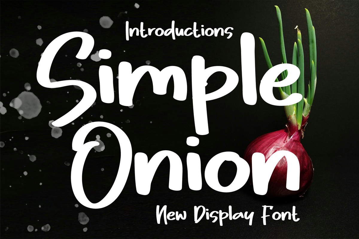 폰트 Simple Onion