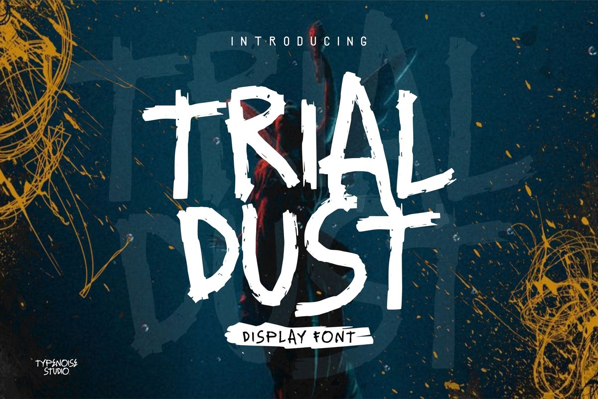 폰트 Trial Dust