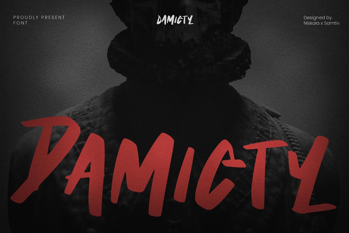 폰트 Damicty