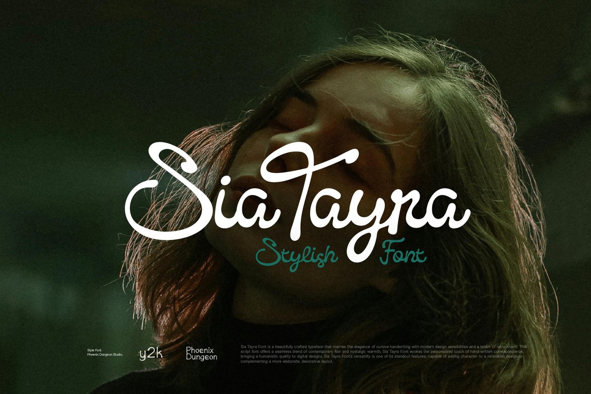 폰트 Sia Tayra