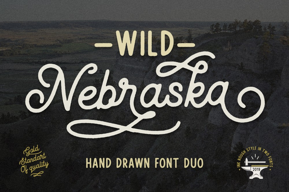 폰트 Wild Nebraska