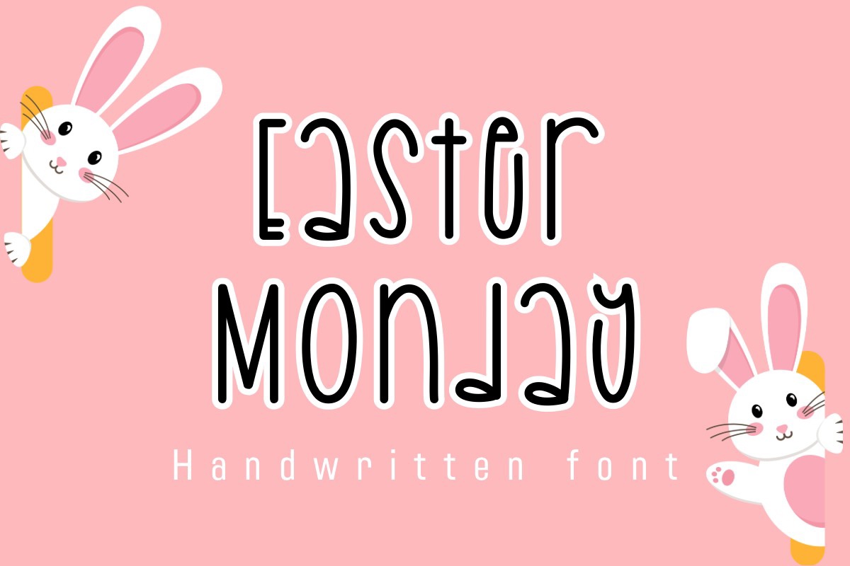폰트 Easter Monday