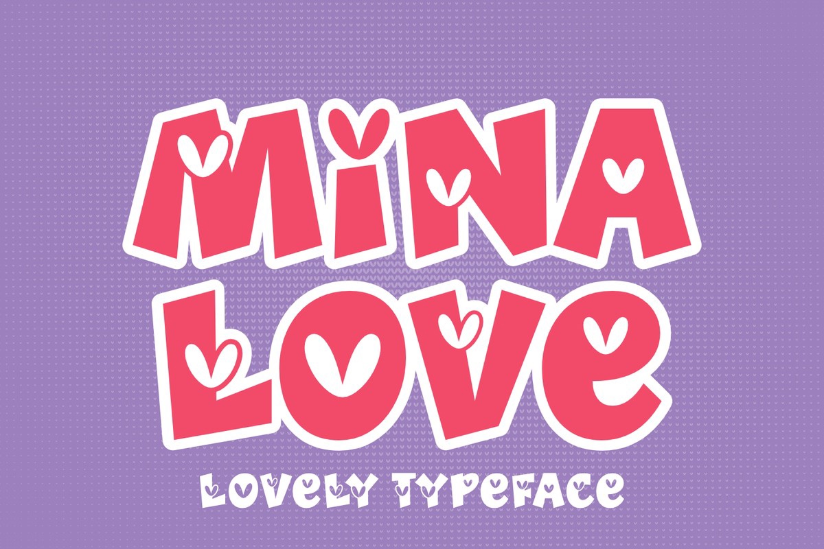폰트 Mina Love