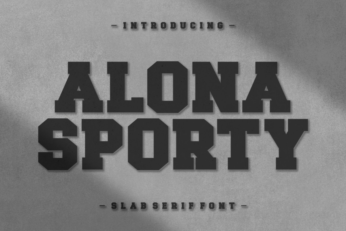 폰트 Alona Sporty