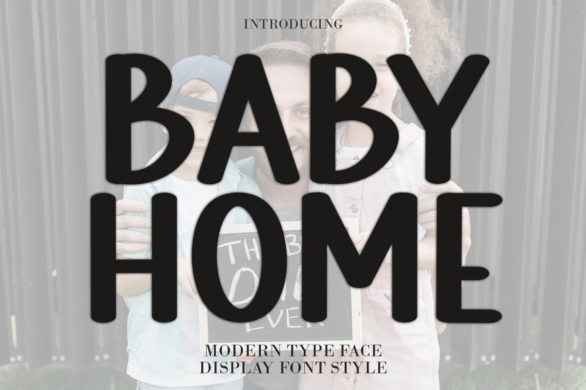 폰트 Baby Home
