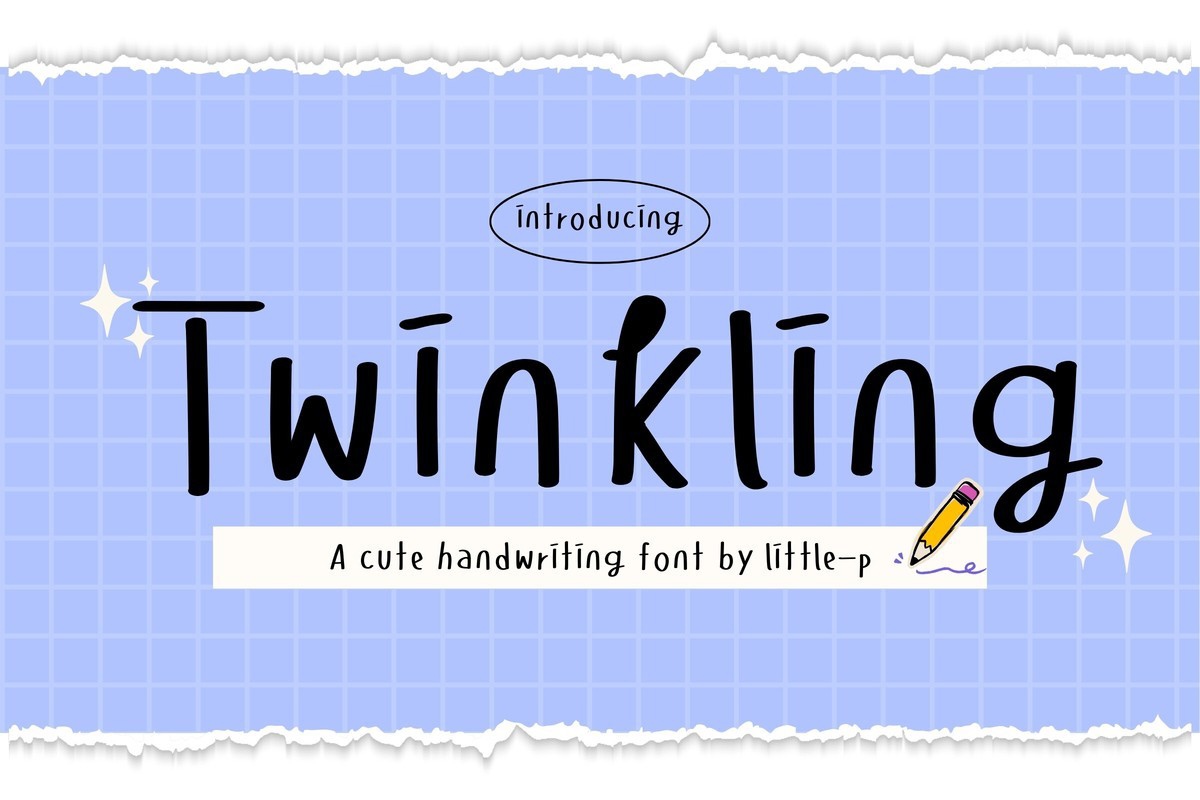 폰트 Twinkling