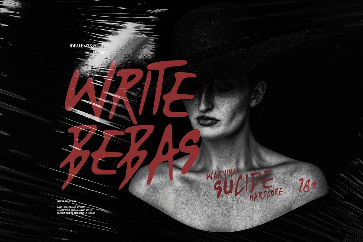 폰트 Write Bebas