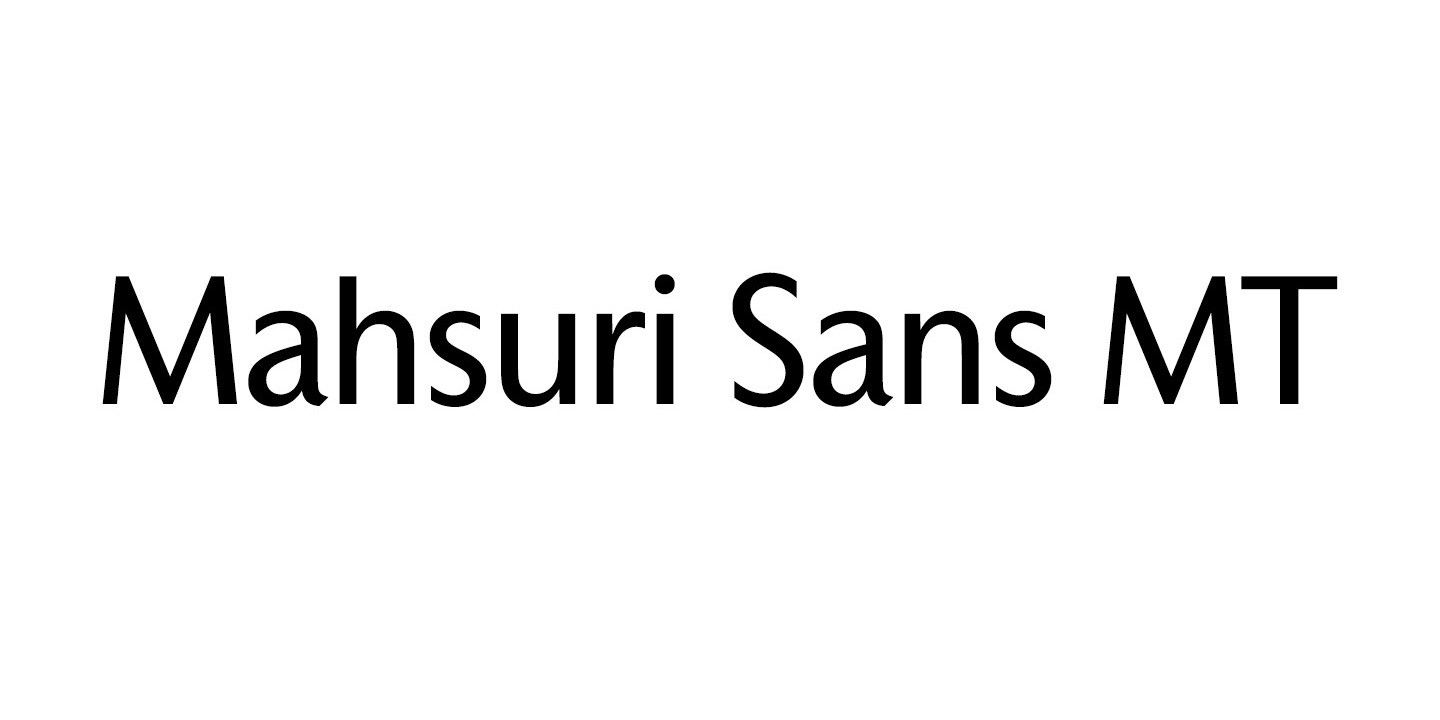 폰트 Mahsuri Sans MT