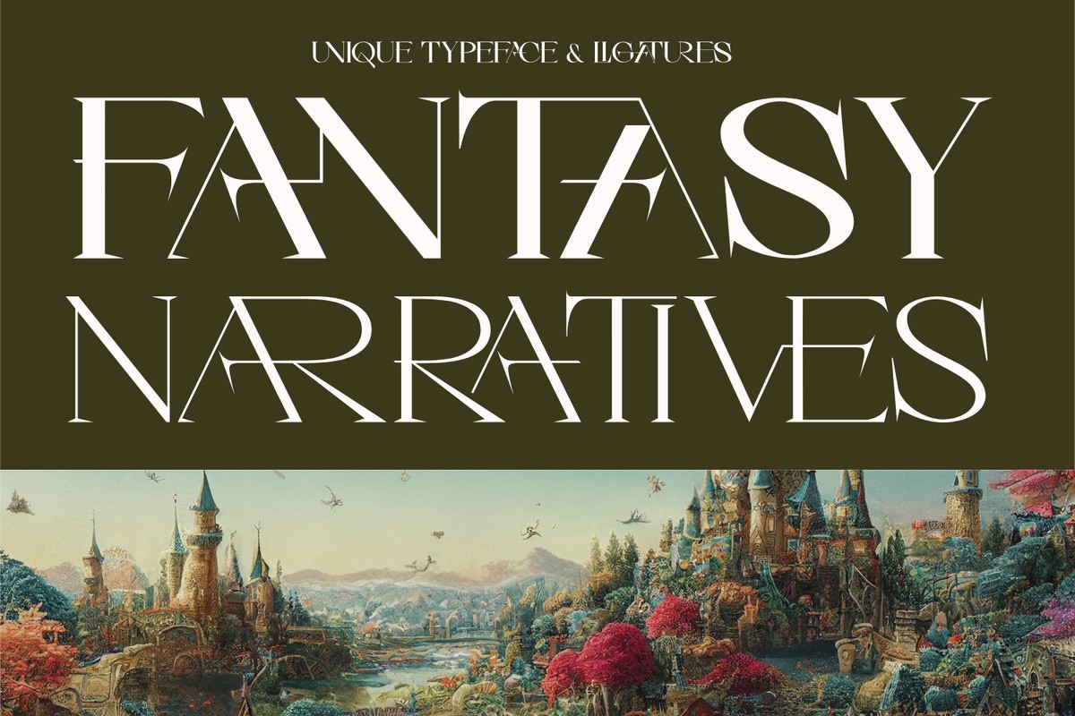 폰트 Fantasy Narratives