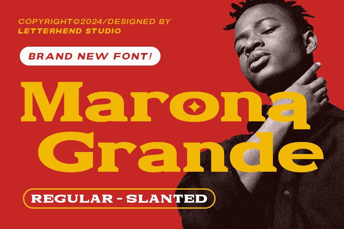 폰트 Marona Grande